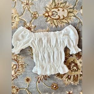 Summer off the shoulder top